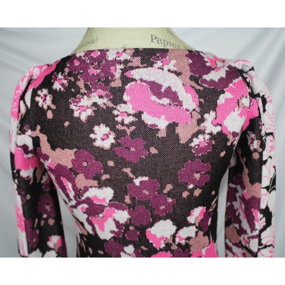 Floral Sweater By Nude Made In Italy Size 38 - Picture 7 of 8